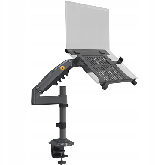 Picture of H100-FP Ergonomiczny uchwyt biurkowy do laptopa / monitora Regulacja 3D