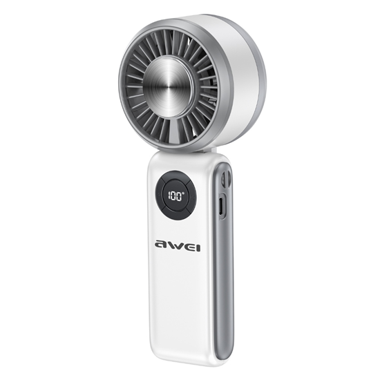 Изображение Handheld fan AWEI F39 Fast Ice white