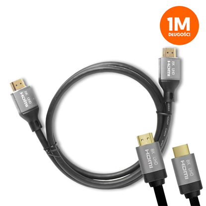 Picture of HDMI-HDMI cable (v2.1 | 8K | 1 m) black