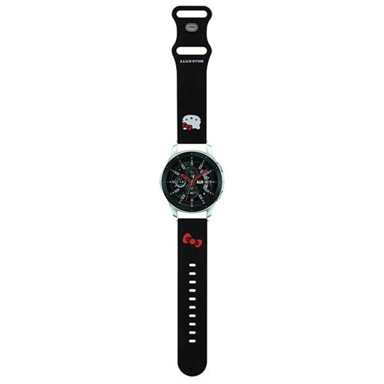 Изображение Hello Kitty Pasek Uniwersalny HKUWLSCHBLK Silicone