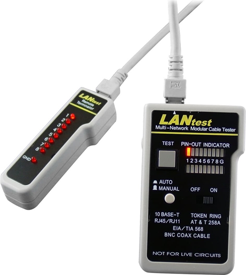 Picture of Hobbes LANtest Multinetwork Cable Tester