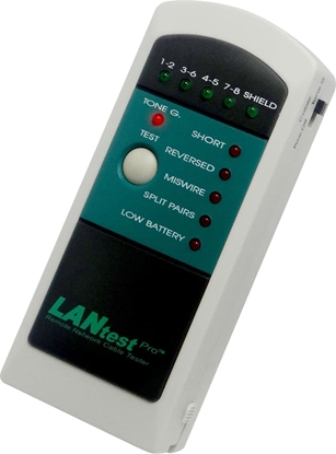 Attēls no Hobbes LANtest Pro Cable Tester, incl. 4 Remotes