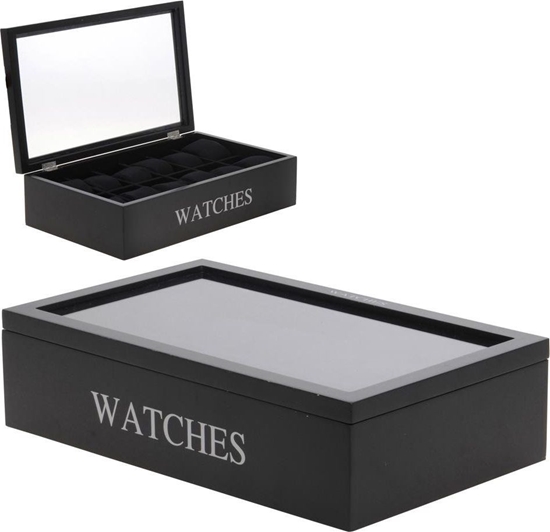 Picture of Home Styling Collection Pudeko etui ORGANIZER do zegarków na zegarki 12x uniwersalny