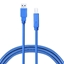 Attēls no HQ USB 2.0 A-Spraudnis AM-BM Printera Kabelis 1.0 m Blue