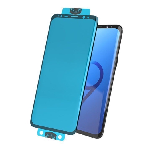 Picture of Hurtel 3D Edge Nano Flexi Glass Hybrid Full Screen Protector with frame for Xiaomi Mi 11 transparent