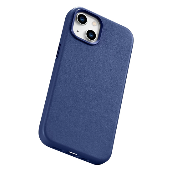 Picture of iCarer Case Leather cover for iPhone 14 Plus genui