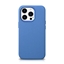 Picture of iCarer iCarer Litchi Premium Leather Case iPhone 14 Pro Max Magnetic Leather Case with MagSafe Light Blue (WMI14220712-LB)