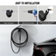 Picture of iLike EV Charge EV2405 Type 2 EV Charging Cable Holder with Plug Dock Wall Bracket
