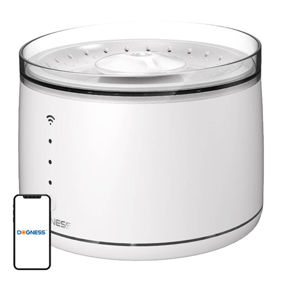 Изображение Water Fountain for pets Dogness D07 1,8l (white)