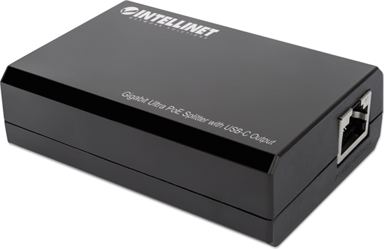 Изображение Intellinet 561693 tīkla sadalītājs Power over Ethernet (PoE) Melns
