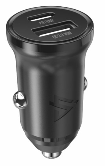 Picture of iPeax CL-04 PD USB-C / USB Car Charger 30W