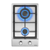 Picture of IsEasy dual-zone gas stove MGBS-312A (stainless st