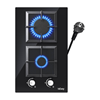 Picture of IsEasy MGBG-312S2C dual-zone glass gas stove (squa