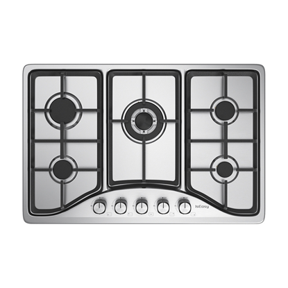 Attēls no IsEasy MGBS-765 stainless steel gas cooktop