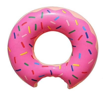Attēls no IVY Inflatable Donut Pool Float Ring Water Tube for Kids & Adults