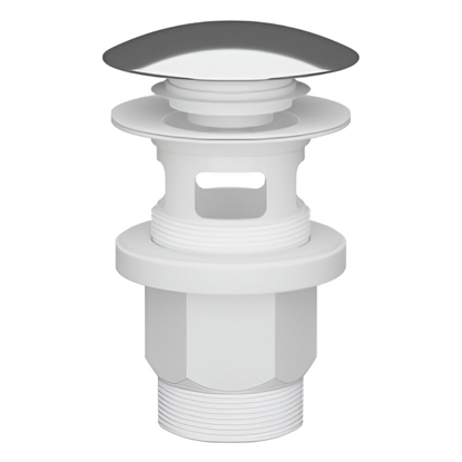 Attēls no Izplūde izlietnei 1 1|4" klik-klak, hromēta