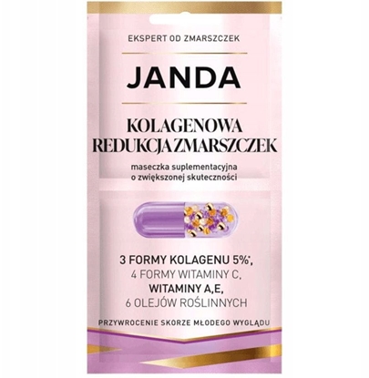Изображение Janda JANDA My Clinic Maseczka Suplementacja Kolagenowa Redukcja zmarszczek 8 ml