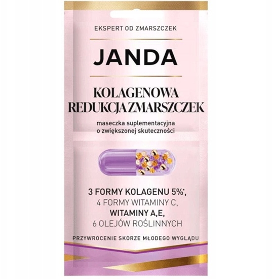 Изображение Janda JANDA My Clinic Maseczka Suplementacja Kolagenowa Redukcja zmarszczek 8 ml
