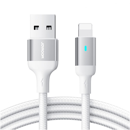 Picture of Joyroom Joyroom Extraordinary Series A10 USB-A / Lightning 2.4A cable 1.2 m - white