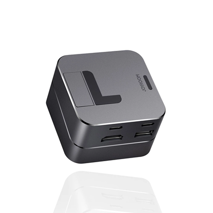 Attēls no Joyroom HUB S-H121 USB-C - USB-A 3.0 | RJ45 | HDMI