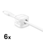 Attēls no Joyroom JR-ZS368 magnetic cable organizer - white 