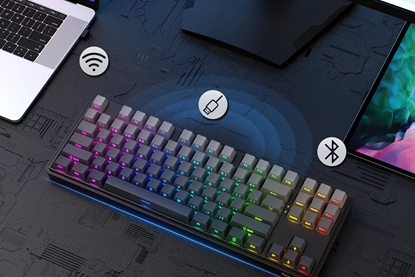 Attēls no Klawiatura Redragon K707 StarBlade Mint Mambo (K707SP-RGB-PRO)