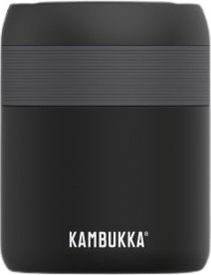 Picture of Kambukka lunchbox Bora 600 ml stal nierdzewna matowa czarna