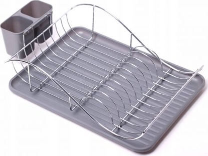 Picture of Dish drying rack 49 × 32 × 12.5 cm (gray), 0761B, KAMILLE