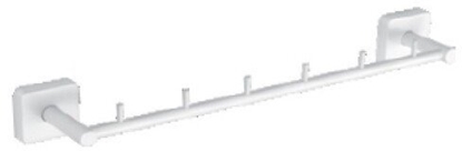 Picture of KAPITAN Towel rack Kapitan 42 06 66 white matt