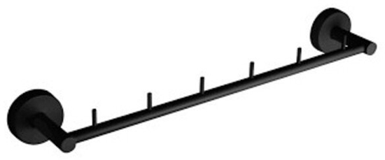 Изображение KAPITAN Towel rack Kapitan UNO 12 06 55, black matte