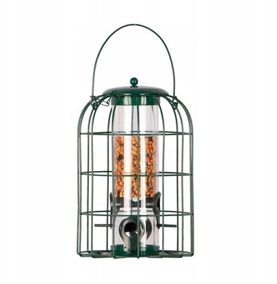 Изображение Karmnik dla ptakw, metalowy, wiszcy 17,5x27 cm