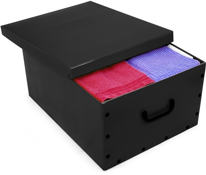 Изображение Kaste kartona 49x39x25cm Big Box Solid Colour asorti  balta/melna/sarakana/gaisi peleka 8004226010425