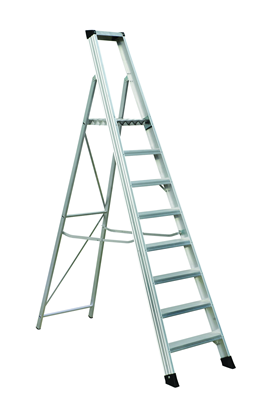 Picture of Kāpnes alumīnija profesionāla  8 pak. platf.augst 
