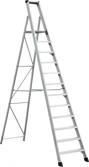 Picture of Kāpnes alumīnija profesionāla 12 pak. platf.augst 