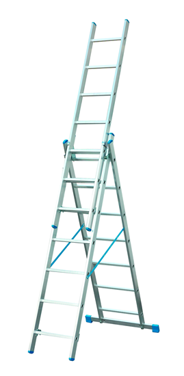 Picture of Kāpnes alumīnija VHR3x 7 pak. garums 3.99m (3x1.9m