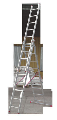 Picture of Kāpnes alumīnija VHR3x 9 pak. garums 5.29m (3x2.42