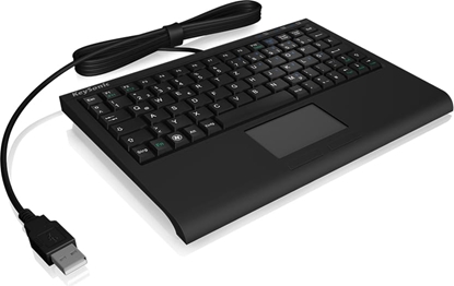 Attēls no Keysonic ACK-3410 tastatūra Birojs USB Amerikāņu angļu valoda Melns