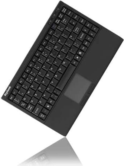 Изображение Keysonic ACK-540U+ tastatūra Birojs USB QWERTY Amerikāņu angļu valoda Melns