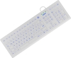 Picture of Keysonic KSK-8031INEL tastatūra Rūpniecisks USB QWERTZ Vācu Balts