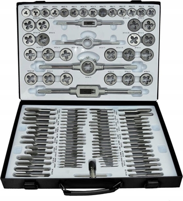 Attēls no KELTIN Zestaw gwintowników i narzynek 110el. (3)