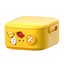 Picture of Kids storage box 19L yellow