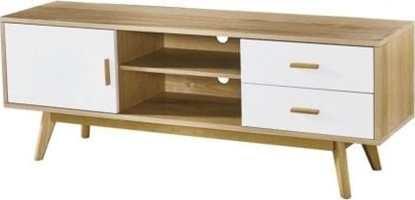 Attēls no King Home Stolik RTV TRAVIS 150 db - MDF, fornir dbowy