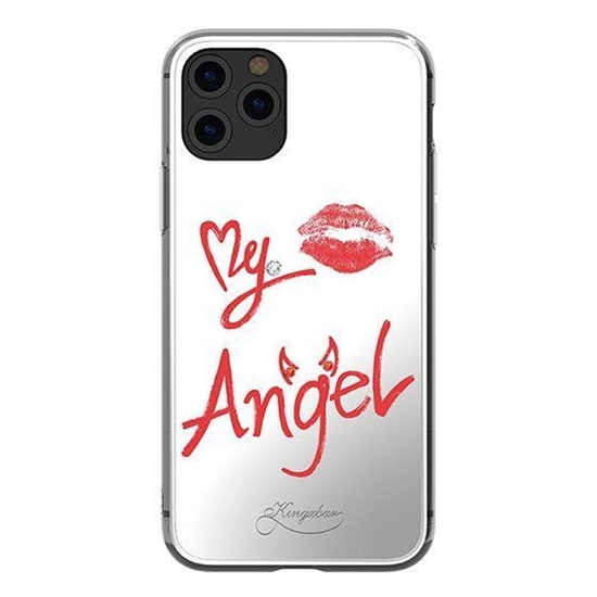 Picture of Kingxbar Kingxbar Angel mirror case decorated with original Swarovski crystals iPhone 11 Pro Max transparent
