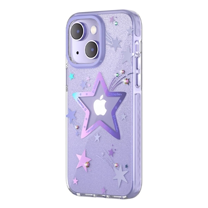 Изображение Kingxbar Kingxbar Heart Star Series case for iPhone 14 Plus case with zodiac stars