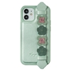 Изображение Kingxbar Kingxbar Sweet Series case decorated with original Swarovski crystals iPhone 12 mini green