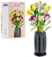 Picture of LeanToys Klocki Konstrukcyjne Bukiet Tulipany W Wazonie 1250 el. LEAN Toys