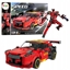 Attēls no LeanToys Klocki Konstrukcyjne Robot Auto 2w1 GT3 Czerwony 335 el.
