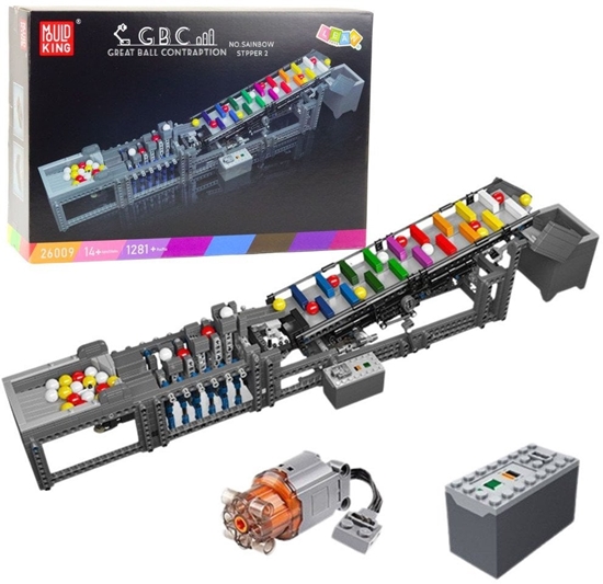 Изображение Klocki Konstrukcyjne Tor Na Kulki Z Silnikiem Elektrycznym 1281 el.