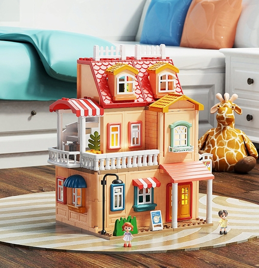 Изображение Klocki konstrukcyjne willa 246 elementÃ³w