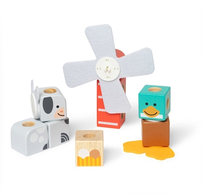 Attēls no MELLISA&DOUGH BLOCKABLES NA FARMIE 6074896 B/C4